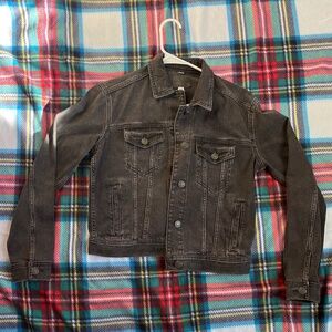 Black Denim Jacket Small